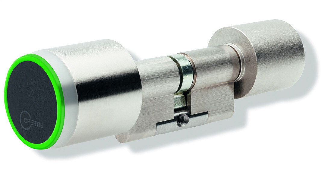 Electronic knob cylinder from OPERTIS
