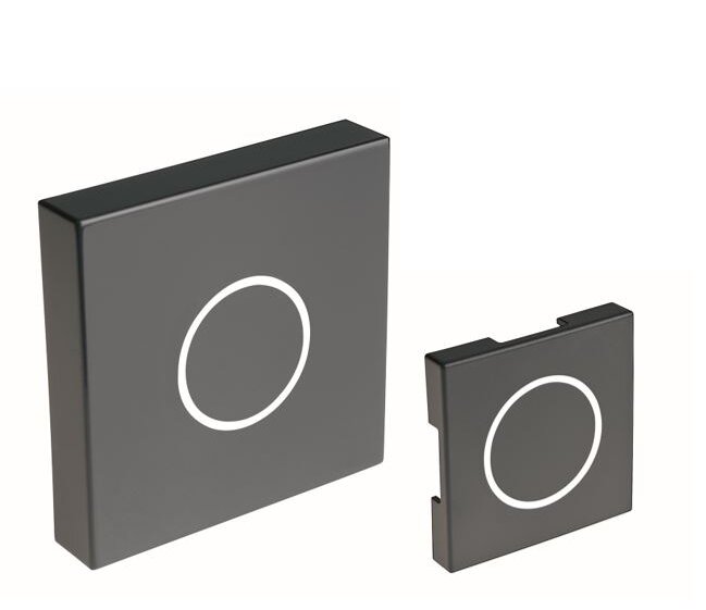 Cover plates for wall scanners for access control