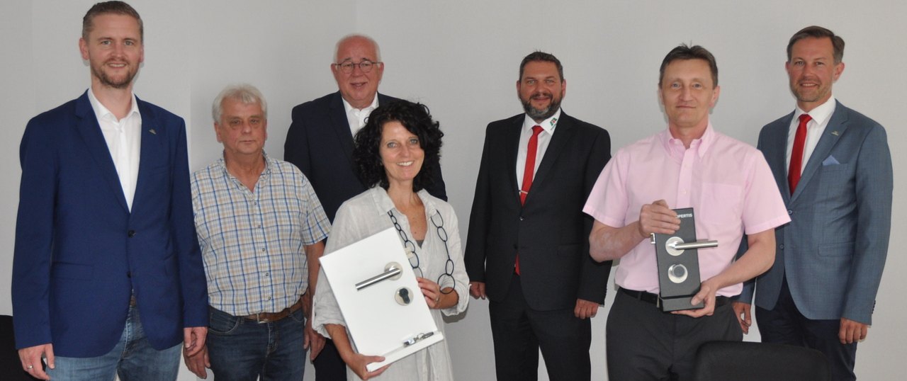 Visit from the local authorities of the Volkmarsen district to OPERTIS