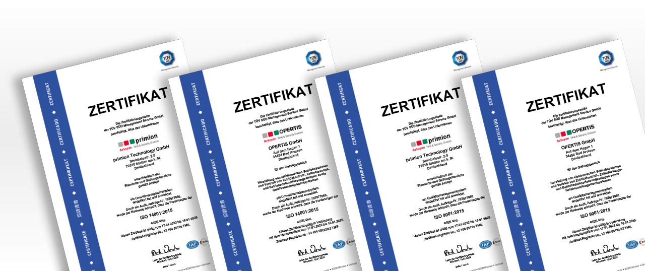 Gecertificeerd managementsysteem voor elektronische sluitsystemen